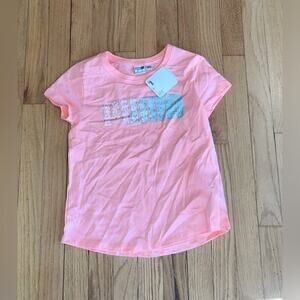 PUMA GIRLS SHORT SLEEVED SHIRT SIZE 12 NWT